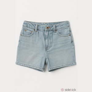 Girls Justice Light Blue Low Rise Denim Jean Shorts Size 12